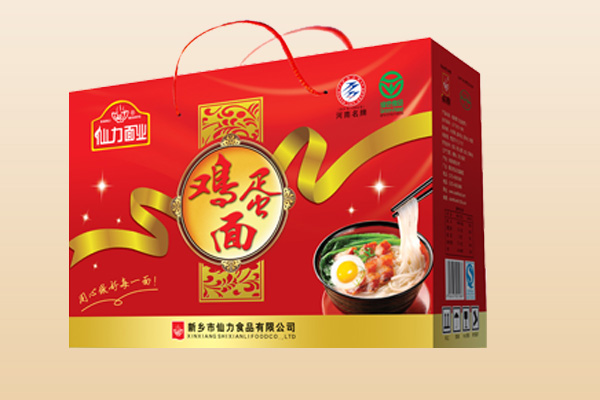 雞蛋面 飄帶箱